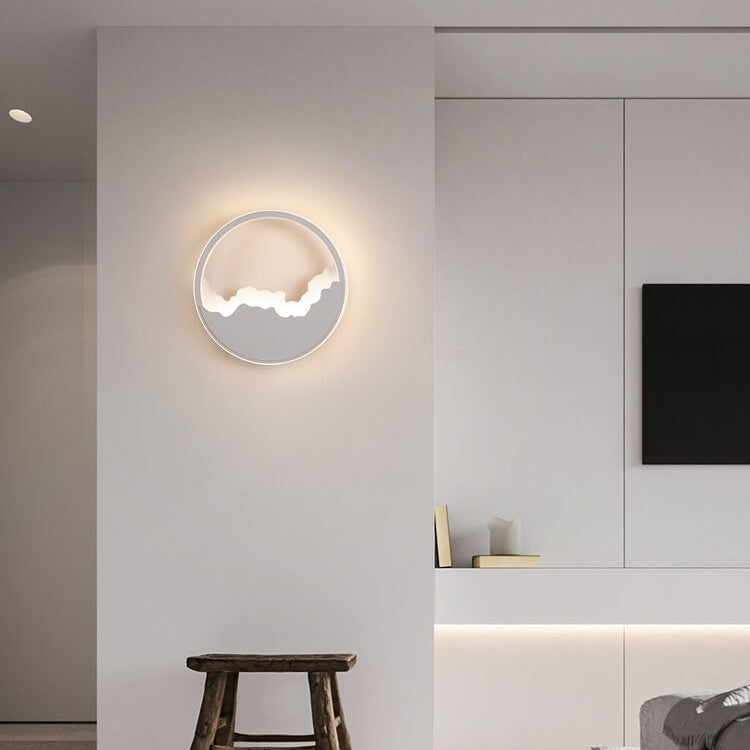 WaveGlow LED-Wandleuchte im Wellendesign aus Eisen – Ansicht 8 von 15