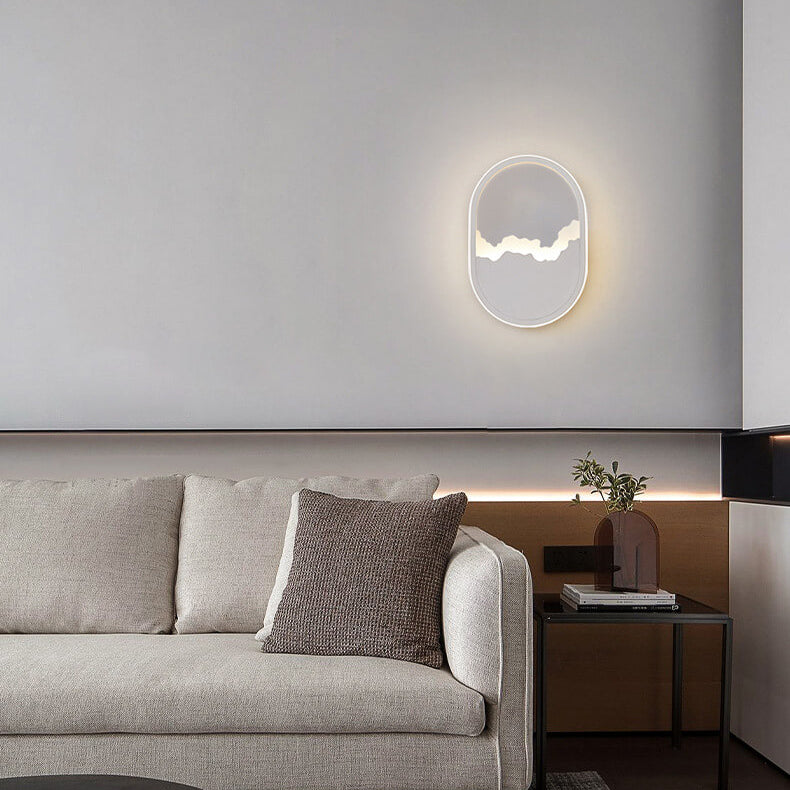 WaveGlow LED-Wandleuchte im Wellendesign aus Eisen – Ansicht 3 von 15