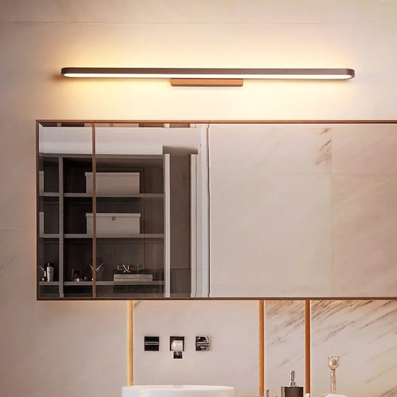 AurumLine Goldene LED-Wandleuchte für Schlafzimmer & Bad – Ansicht 3 von 7