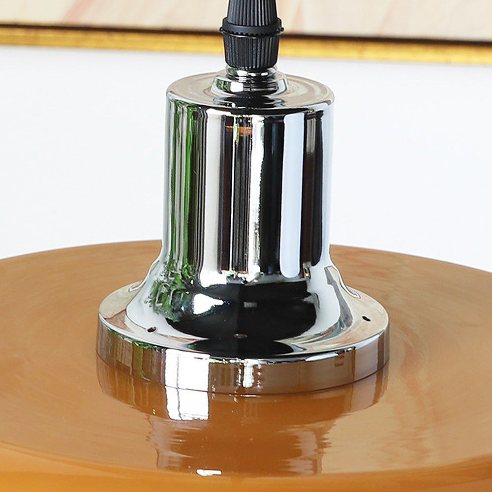 CoffeeGlow Bauhaus Pendelleuchte in Kaffeefarben aus Glas – Ansicht 19 von 20