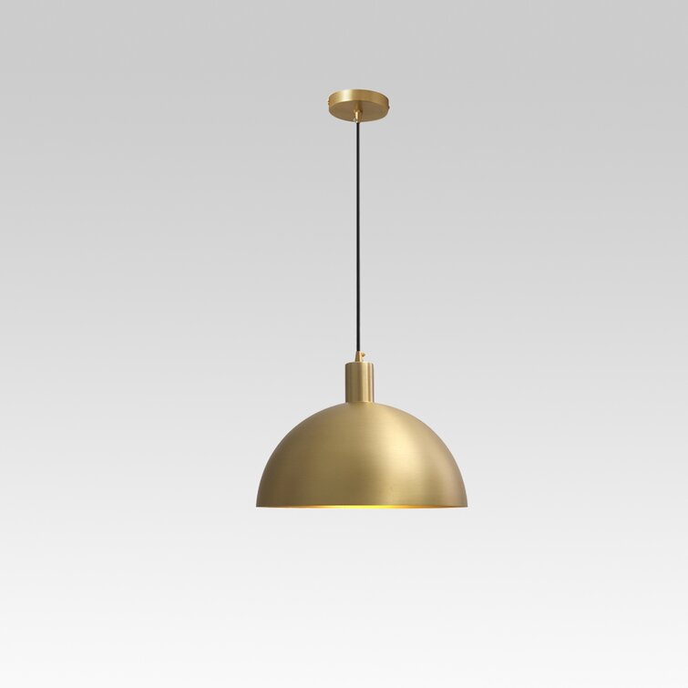 AureaDome Messing-Pendelleuchte im Mid-Century-Stil – Ansicht 15 von 16