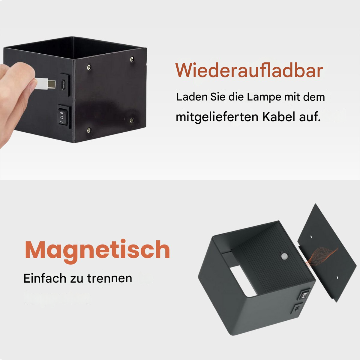 Biflo LED Wandleuchte – Ansicht 6 von 10