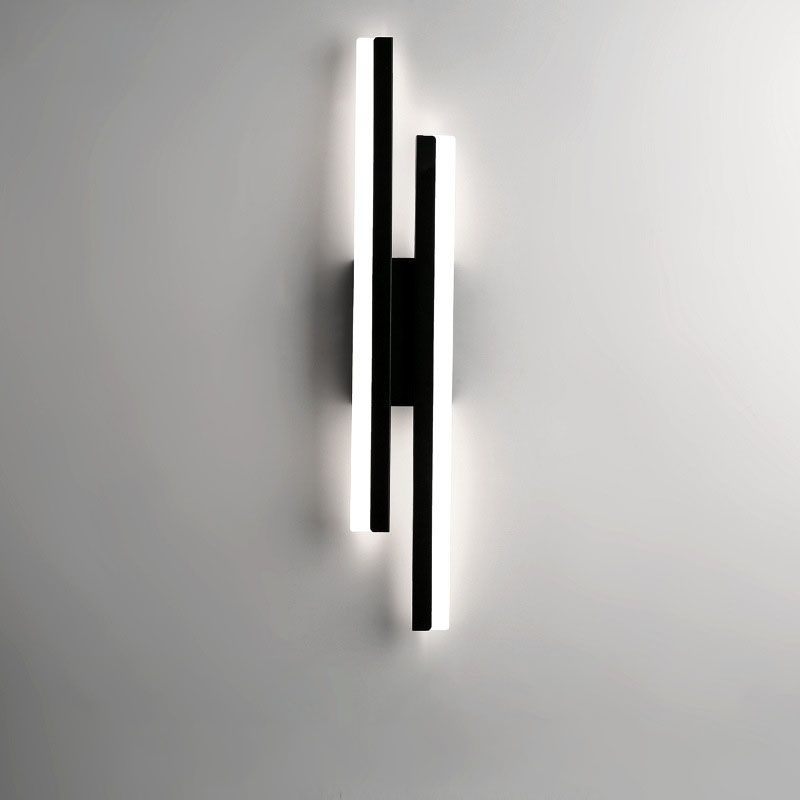 GoldNoir Elegante LED-Wandleuchte in Schwarz & Gold – Ansicht 7 von 9