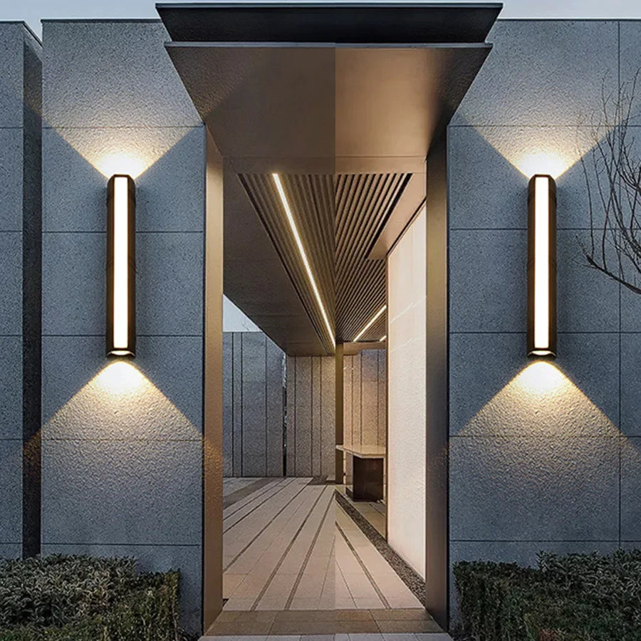 YaraLoom Wetterfeste LED-Wandleuchte für Garten & Einfahrt – Außenwandleuchte – Ansicht 2 von 6