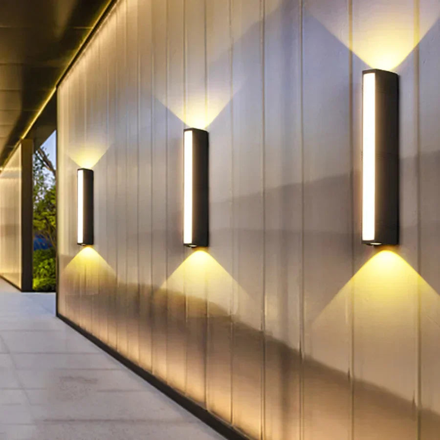 YaraLoom Wetterfeste LED-Wandleuchte für Garten & Einfahrt – Außenwandleuchte