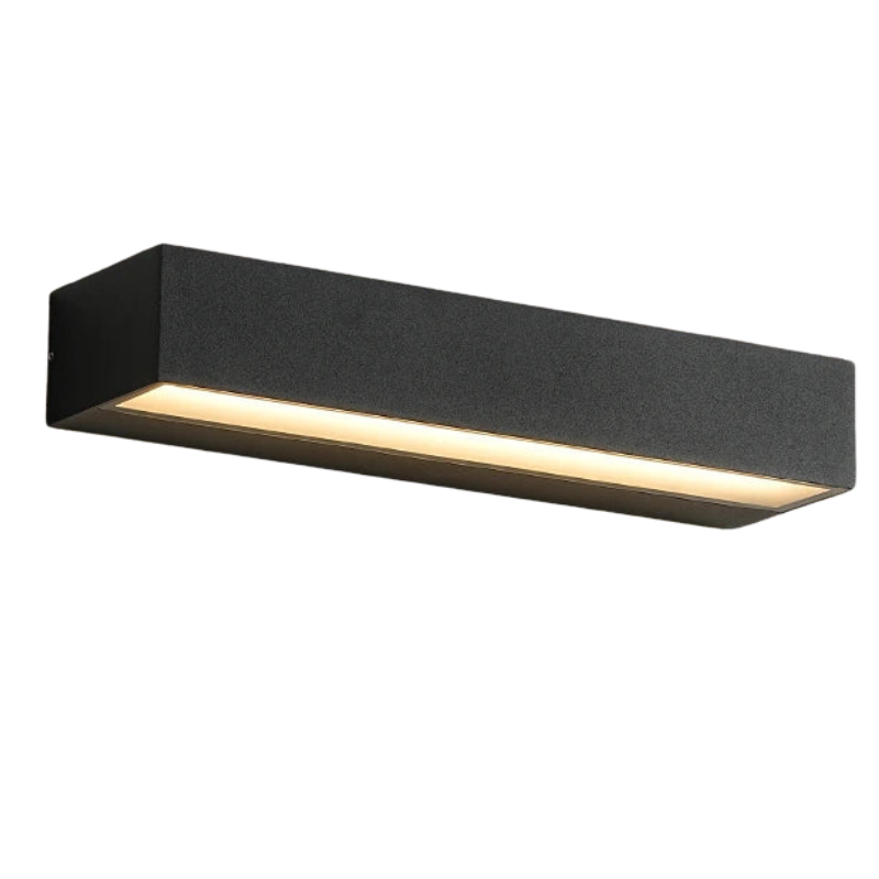 GlowEdge LED Außenwandleuchte mit wählbarer Lichtfarbe – Ansicht 4 von 6