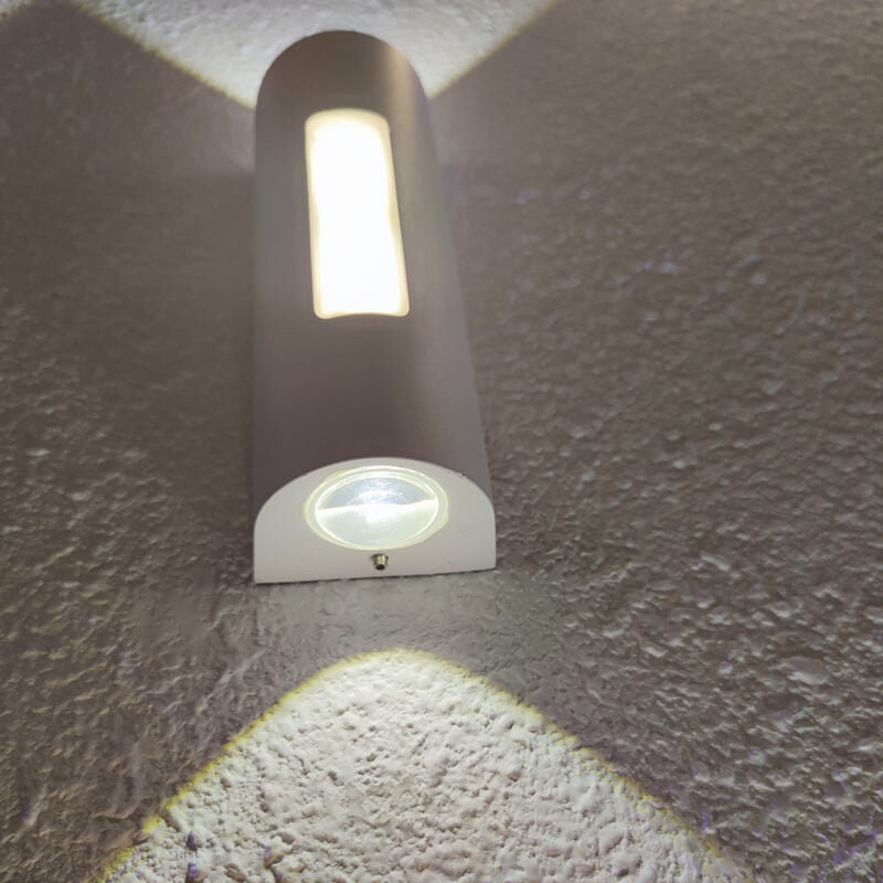 Cylindra LED-Außenwandleuchte für Garten & Terrasse – Ansicht 7 von 20