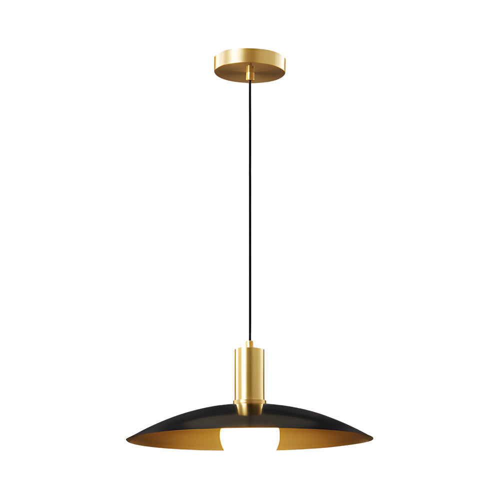 AureoLux Vintage LED-Pendelleuchte in Messing & Glas – Ansicht 4 von 11