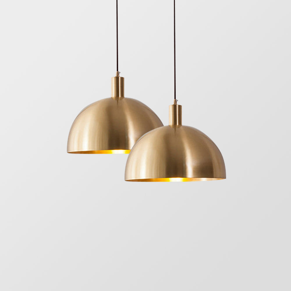 AureaDome Messing-Pendelleuchte im Mid-Century-Stil – Ansicht 6 von 16