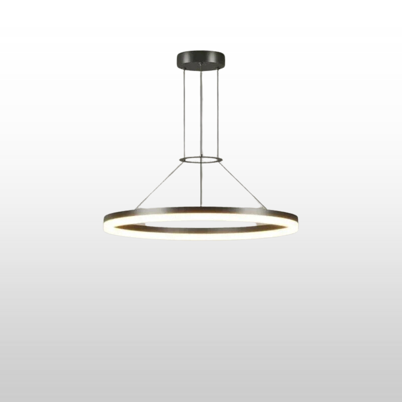 Glimmerora Moderne Ring-Hängeleuchte für Wohn- & Esszimmer – Pendelleuchte – Ansicht 7 von 8