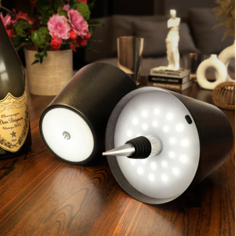 GlowBottle Kabellose Flaschenlampe mit Touch-Dimmer – Dekoleuchte – Ansicht 16 von 18