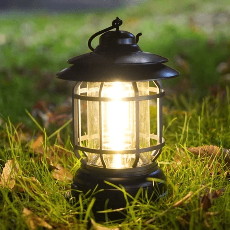 VitroFacet Tragbare Vintage-Campinglampe – Dekoleuchte – Ansicht 15 von 16