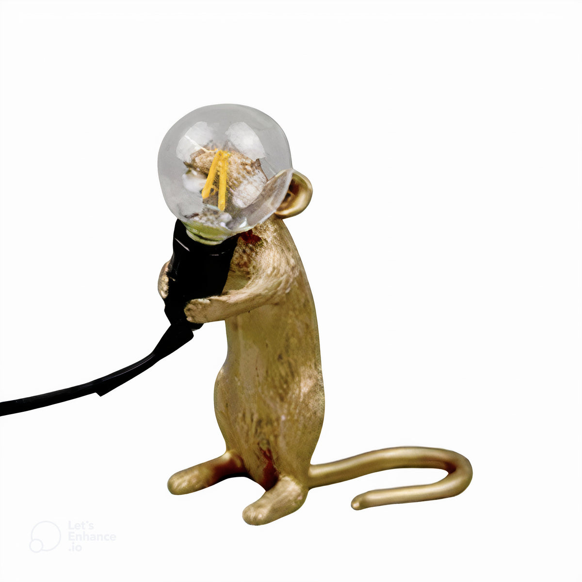 MouseGlow Art-Deco-Nachtlicht mit Mausfuß – Ansicht 11 von 20