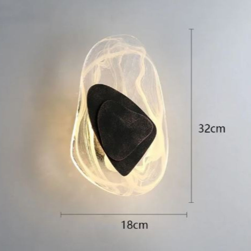 DracoMist Moderne LED-Wandleuchte mit wählbarer Lichtfarbe – Ansicht 11 von 13