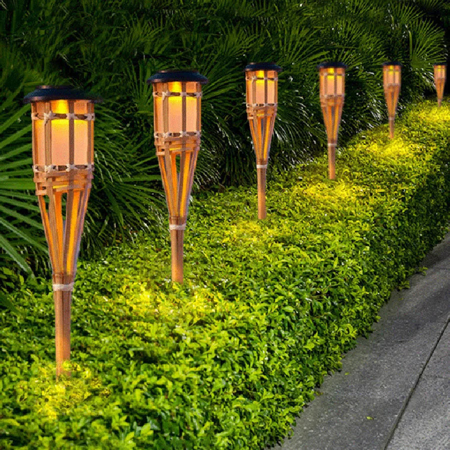 SolarFlare Solar-LED-Fackel für Garten & Unterwegs – Solarleuchte – Ansicht 2 von 9