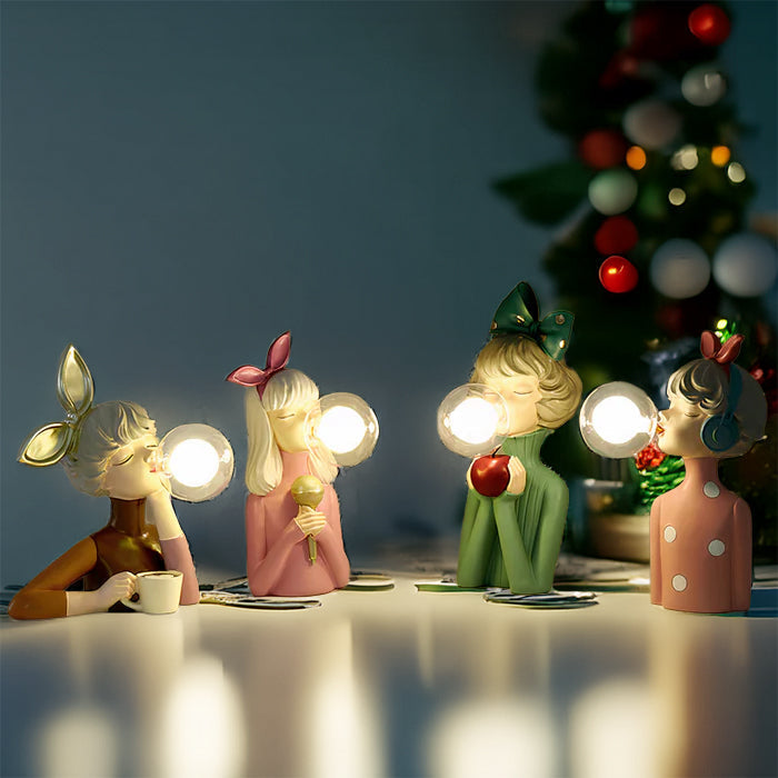 Lignoglow Handgefertigte LED-Tischlampe aus Holz – Tischleuchte – Ansicht 6 von 12