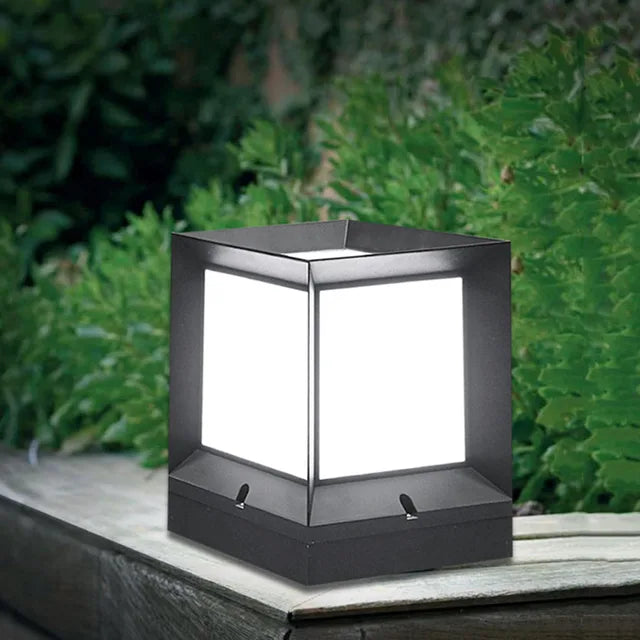 ZephyTide Minimalistische LED-Säulenleuchte – Gartenleuchte – Ansicht 9 von 11