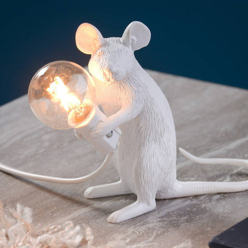 MouseGlow Art-Deco-Nachtlicht mit Mausfuß – Ansicht 16 von 20