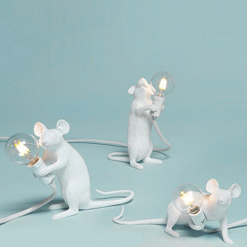 MouseGlow Art-Deco-Nachtlicht mit Mausfuß – Ansicht 14 von 20