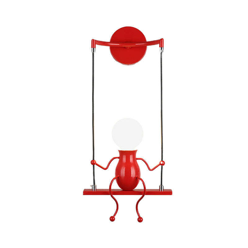 SwingMuse Wandleuchte mit schaukelnder Figur – Ansicht 4 von 13