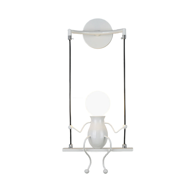 SwingMuse Wandleuchte mit schaukelnder Figur – Ansicht 6 von 13