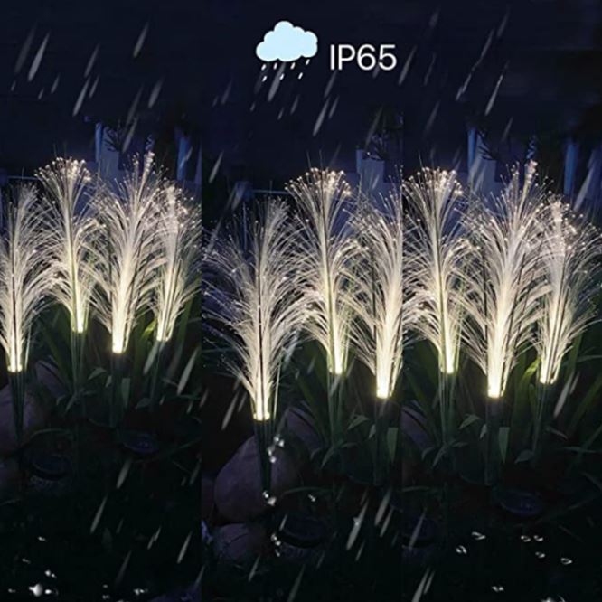 ReedGlow Solar-Schilfrohr Leuchte mit Farbwechsel – Solarleuchte – Ansicht 7 von 11