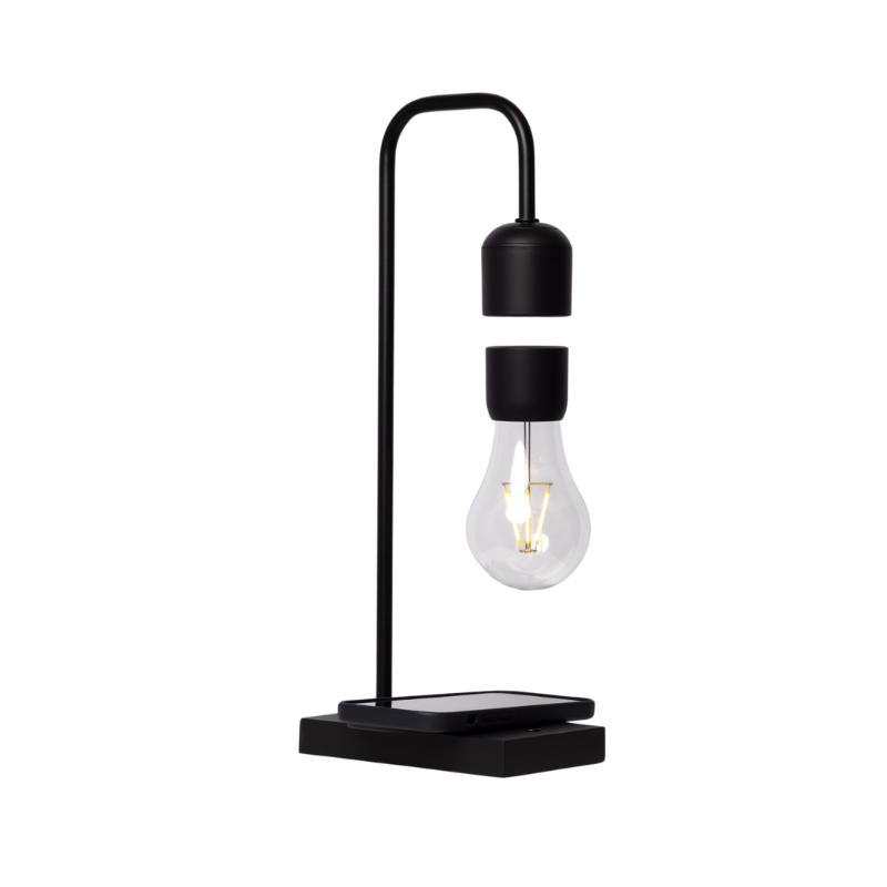 LeviLume Schwebende LED-Lampe mit Wireless-Ladestation – kabellose Tischleuchte – Ansicht 5 von 6