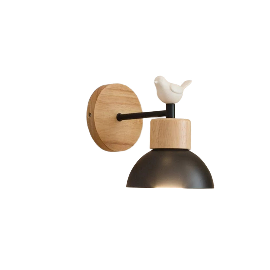 HoltGlanz LED-Wandleuchte im skandinavischen Holzdesign – Ansicht 6 von 8