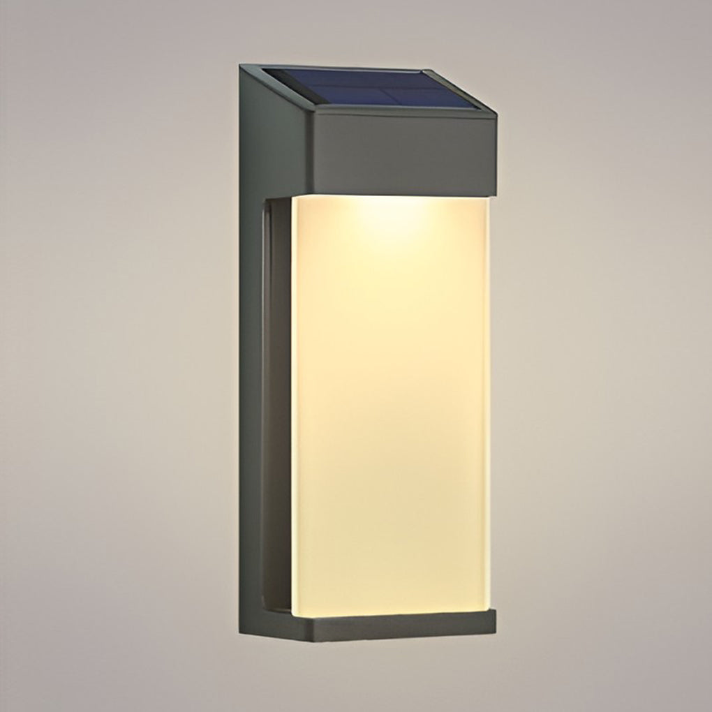 SolarNoir Solar Wandleuchte Duo mit warmweißem Licht – Ansicht 7 von 9