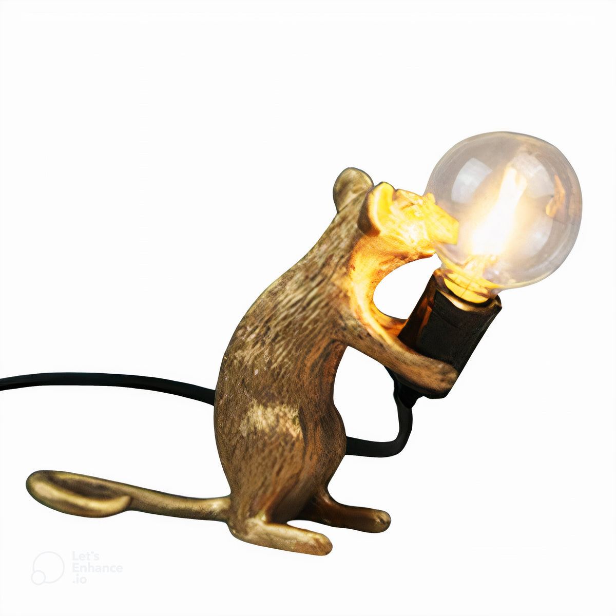 MouseGlow Art-Deco-Nachtlicht mit Mausfuß – Ansicht 6 von 20