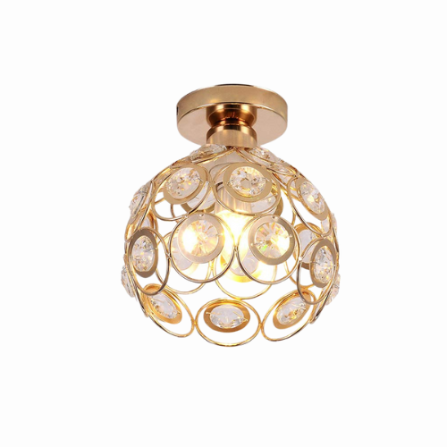CristalLux Kristall-Deckenleuchte mit Gold-Finish – Ansicht 4 von 12