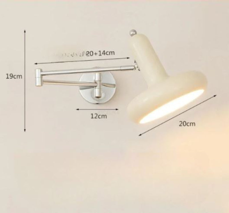 TiltLume Schwenkbare LED-Wandleuchte aus Eisen – Ansicht 12 von 14