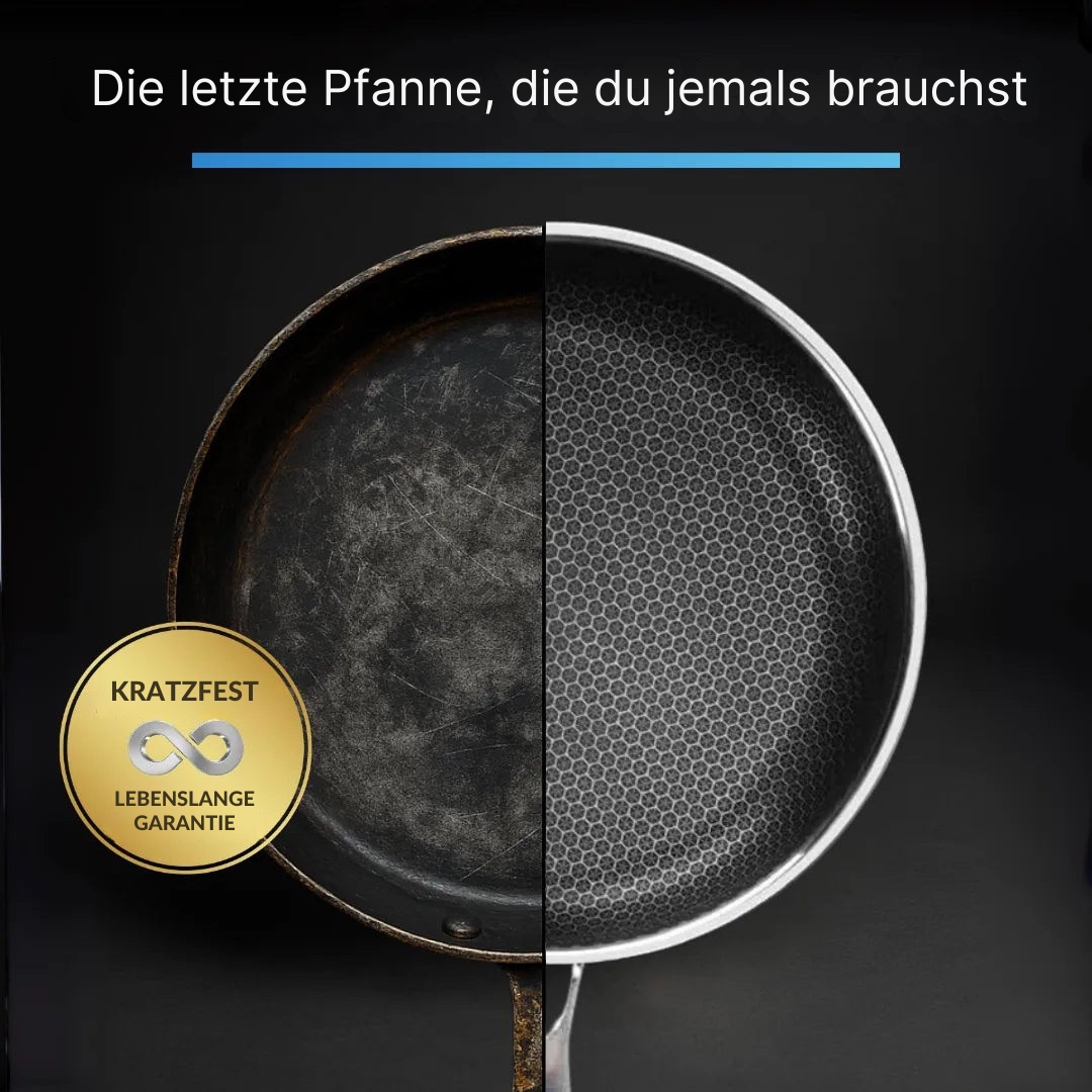 HybridChef Antihaftpfanne bis 260°C hitzebeständig – Kochgeschirr – Ansicht 2 von 7
