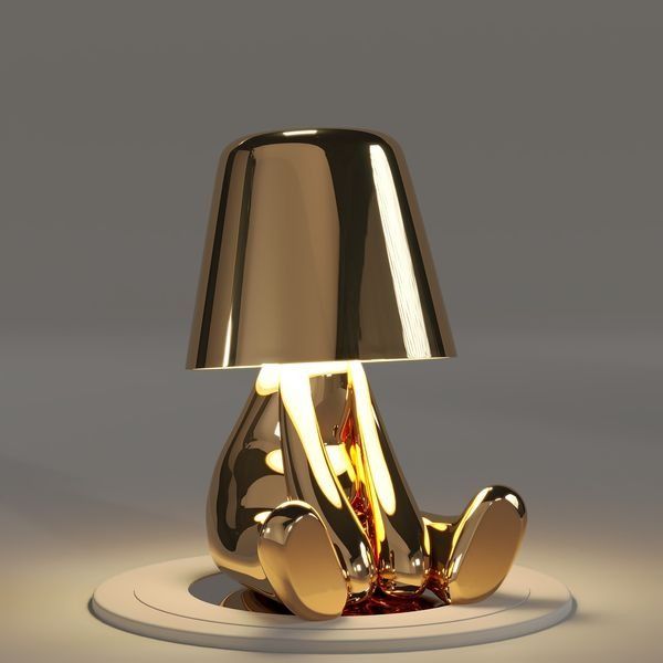 Pensato Kabellose Design-Tischlampe mit dimmbarem LED-Licht – kabellose Tischleuchte – Ansicht 12 von 24
