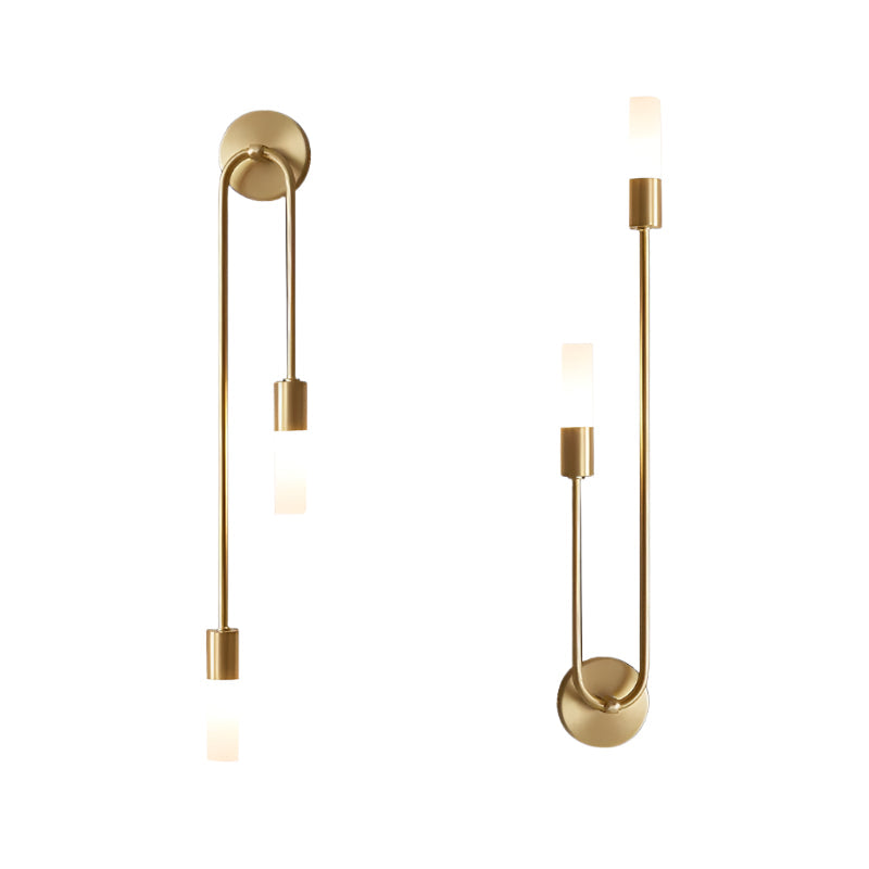 DovaVerve Goldene LED-Wandleuchte mit Doppellicht – Ansicht 6 von 6
