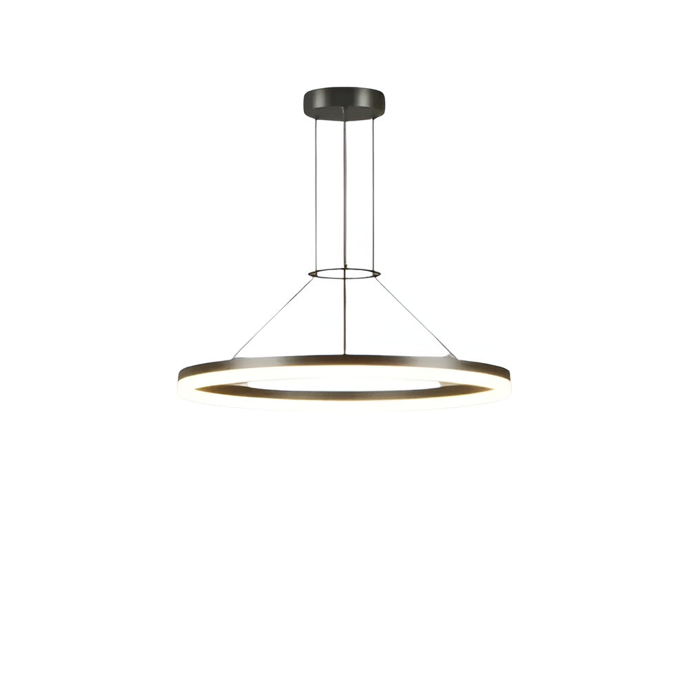 Glimmerora Moderne Ring-Hängeleuchte für Wohn- & Esszimmer – Pendelleuchte – Ansicht 5 von 8