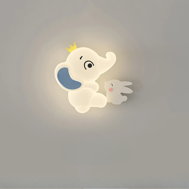 Elefantino Glow LED-Wandlampe im Elefanten-Design – Wandleuchte – Ansicht 5 von 15