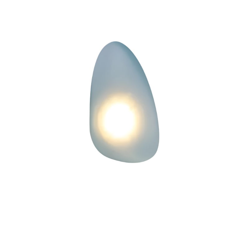 PebbleGlow Minimalistische LED-Wandleuchte aus Glas – Ansicht 32 von 40