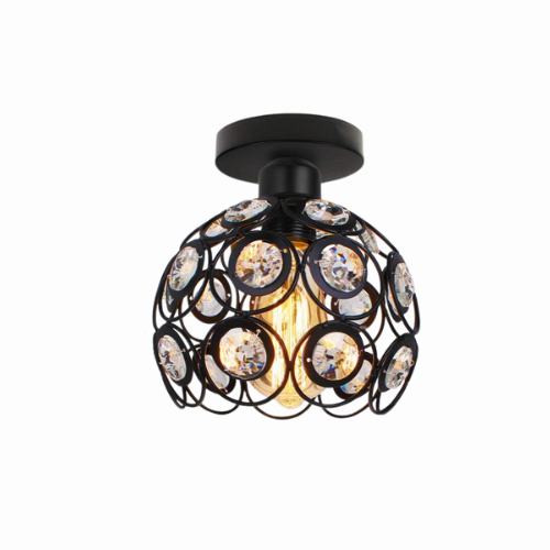 CristalLux Kristall-Deckenleuchte mit Gold-Finish – Ansicht 5 von 12