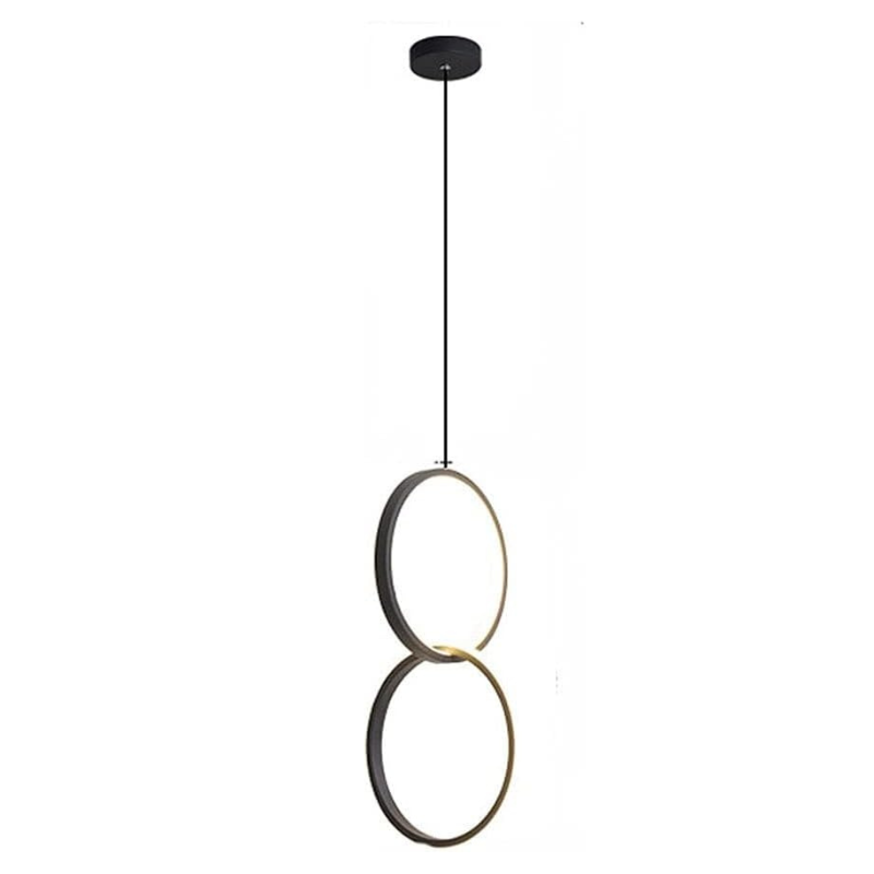 AureoLume Eleganter LED-Ring-Kronleuchter – Pendelleuchte – Ansicht 5 von 11