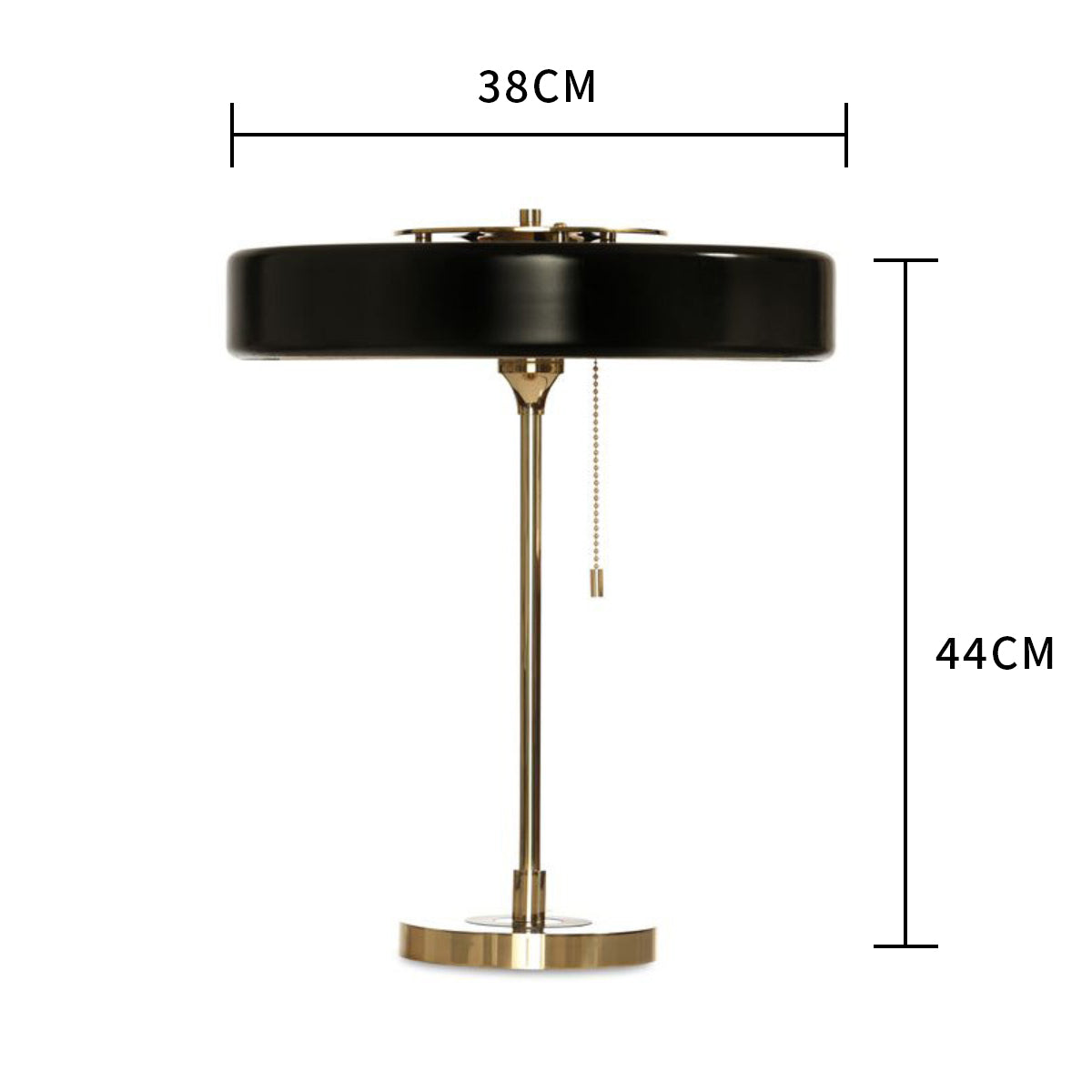 Nordlyx Retro Tischlampe mit warmem LED-Licht – Tischleuchte – Ansicht 15 von 15