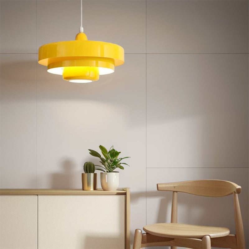 IronTrio Retro Eisen-Pendelleuchte 3-flammig – Ansicht 8 von 19