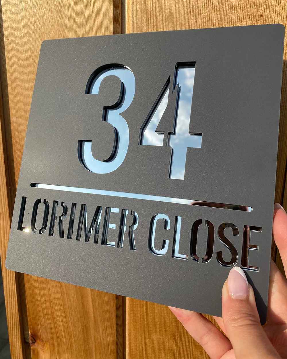 Reflecto Hausnummernschild – Ansicht 5 von 8