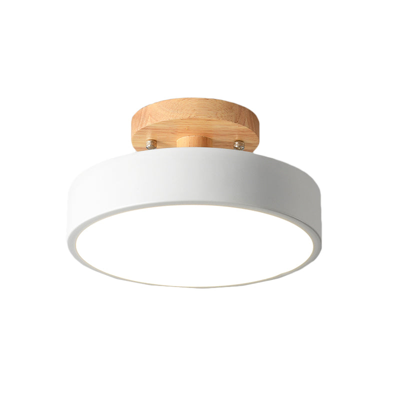 WoodLume Skandinavische LED-Deckenlampe aus Holz – Deckenleuchte – Ansicht 6 von 14