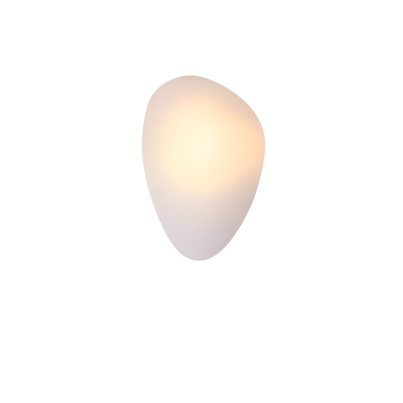 PebbleGlow Minimalistische LED-Wandleuchte aus Glas – Ansicht 23 von 40