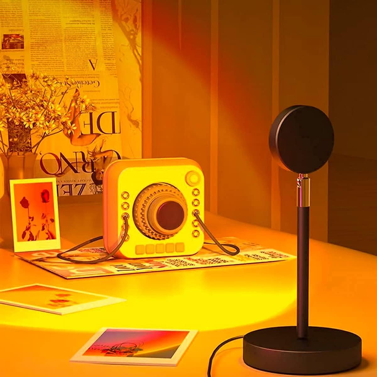 SunsetAura Sunset-Projektorlampe für dein Zuhause – Dekoleuchte – Ansicht 5 von 8