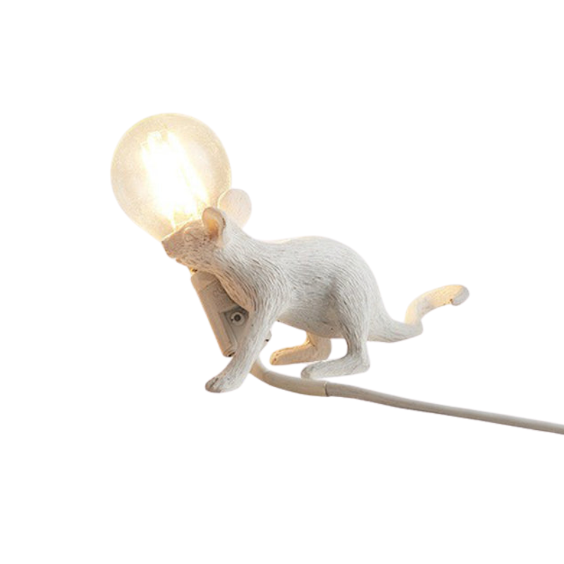 MouseGlow Art-Deco-Nachtlicht mit Mausfuß – Ansicht 10 von 20