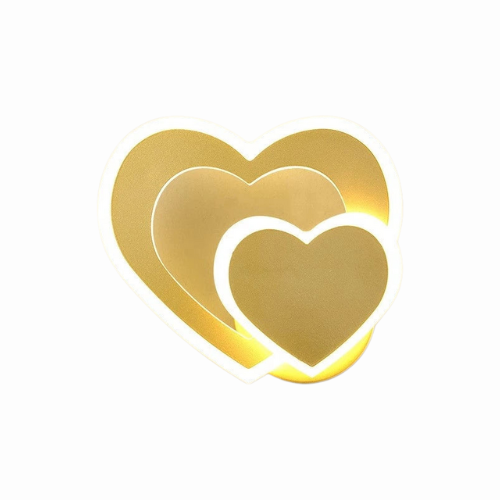 HeartGlow Romantische LED-Wandleuchte in Herzform – Ansicht 11 von 14