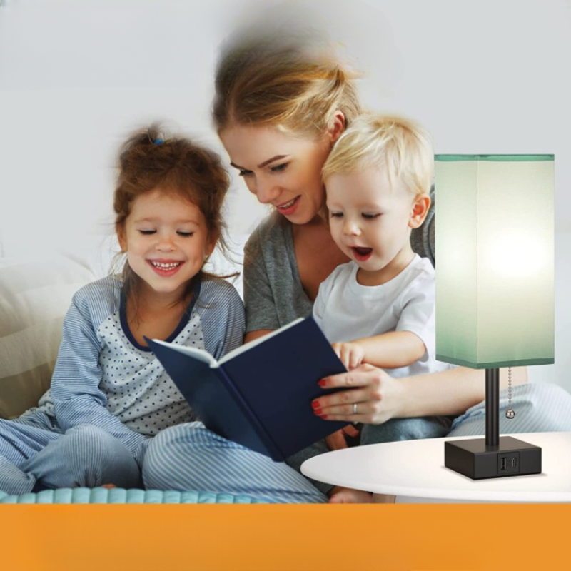 SkaraCove Dimmbare Tischleuchte mit 3 Lichtfarben & USB-Anschluss – Schreibtischlampe – Ansicht 14 von 14