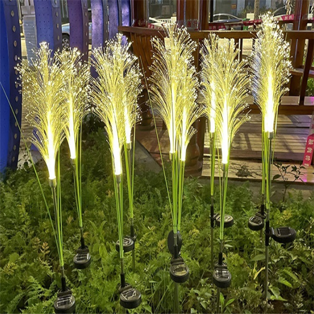 ReedGlow Solar-Schilfrohr Leuchte mit Farbwechsel – Solarleuchte – Ansicht 2 von 11